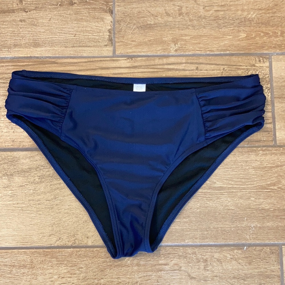 Beautyin Ruched sides full coverage bikini bottoms